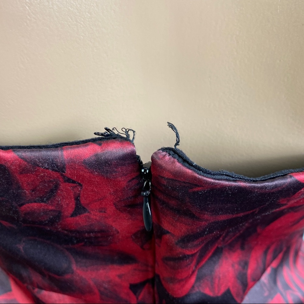 NBD REVOLVE FLORAL PRINT STRAPLESS MINI DRESS - Picture 9 of 11